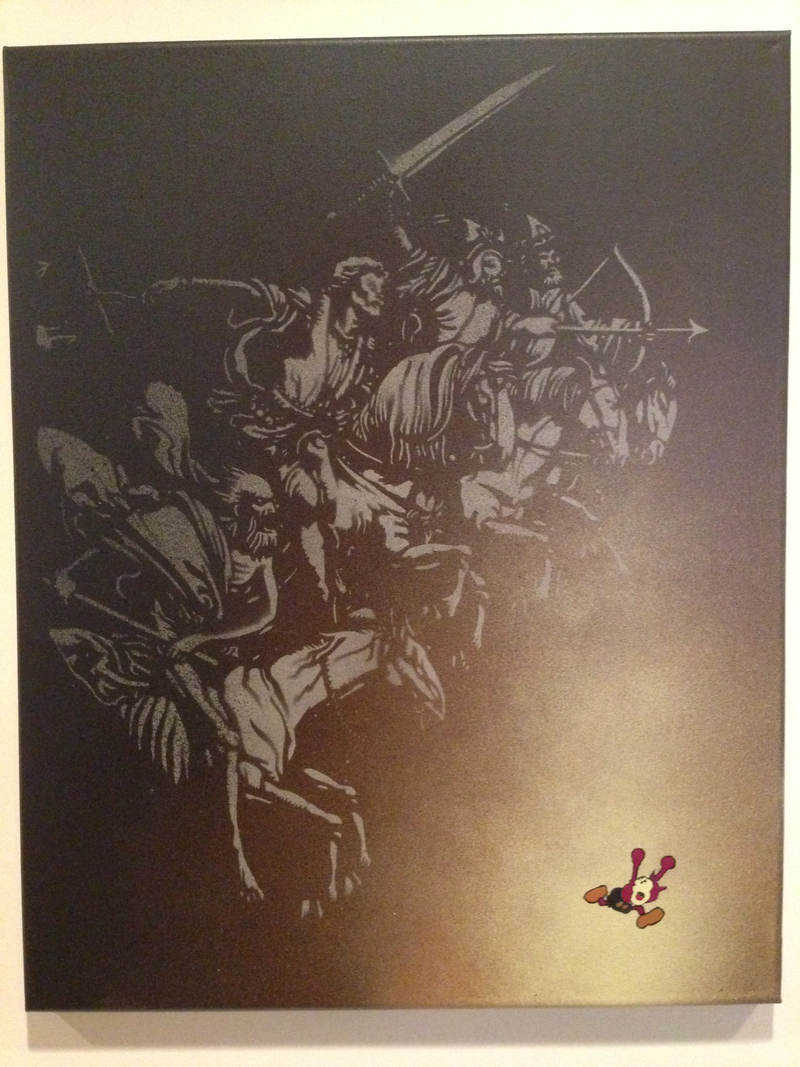 Based on a woodcut by Alberecht Durer, Hellboy Vol 1
